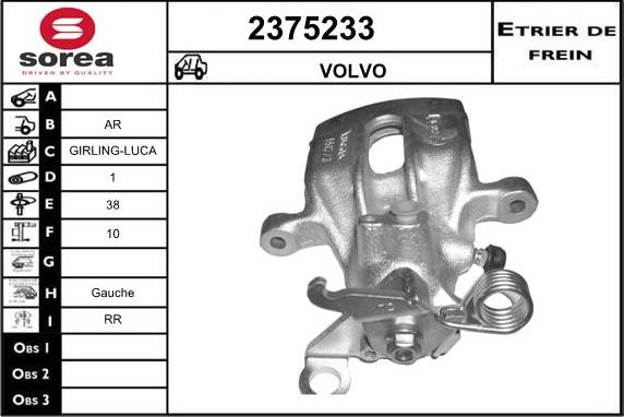 EAI 2375233 - Pinza freno autozon.pro