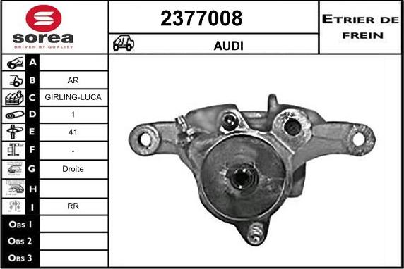 EAI 2377008 - Pinza freno autozon.pro