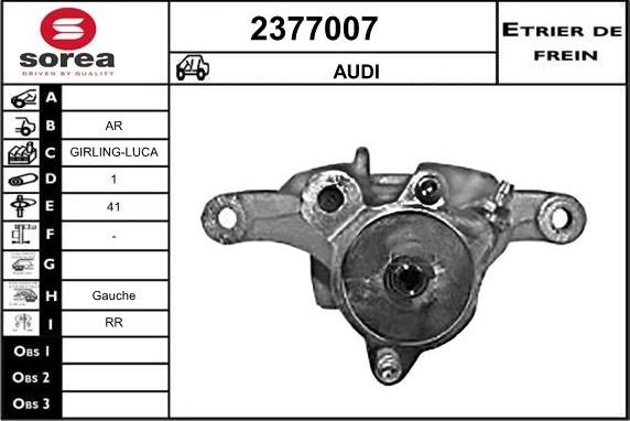 EAI 2377007 - Pinza freno autozon.pro