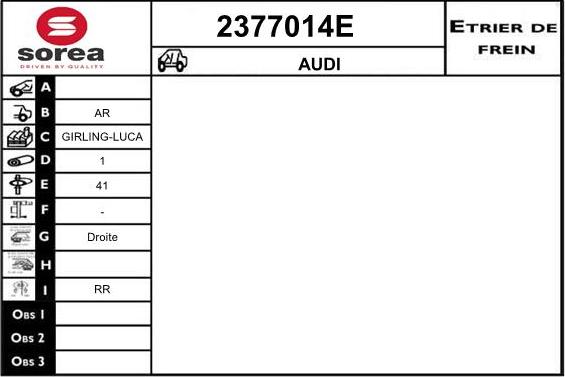 EAI 2377014E - Pinza freno autozon.pro