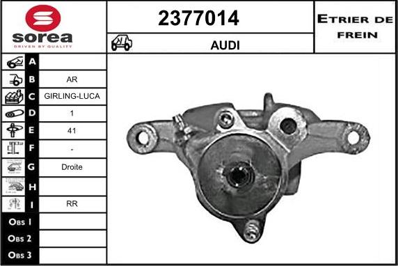 EAI 2377014 - Pinza freno autozon.pro