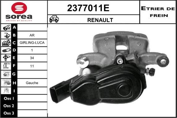 EAI 2377011E - Pinza freno autozon.pro