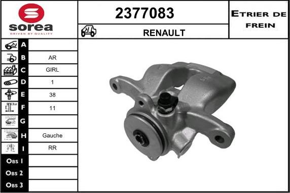 EAI 2377083 - Pinza freno autozon.pro