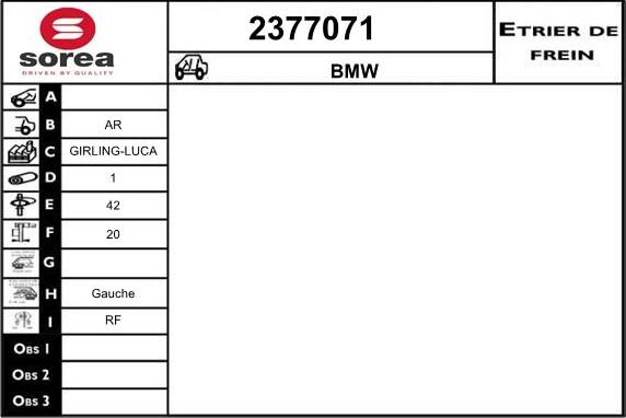 EAI 2377071 - Pinza freno autozon.pro