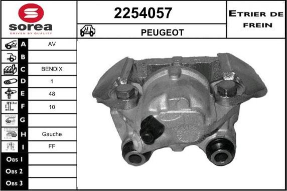 EAI 2254057 - Pinza freno autozon.pro