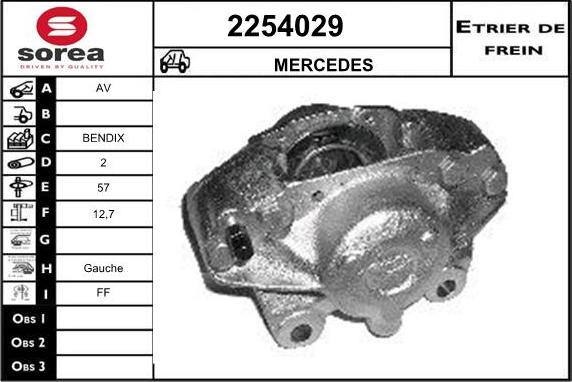 EAI 2254029 - Pinza freno autozon.pro