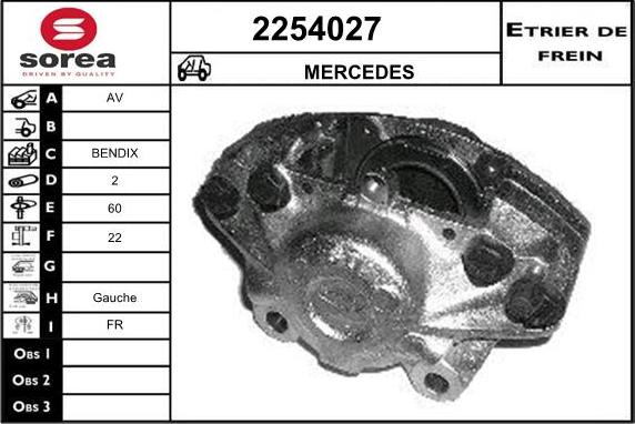 EAI 2254027 - Pinza freno autozon.pro