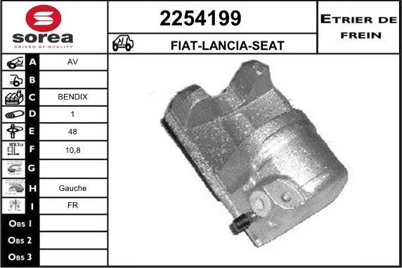 EAI 2254199 - Pinza freno autozon.pro