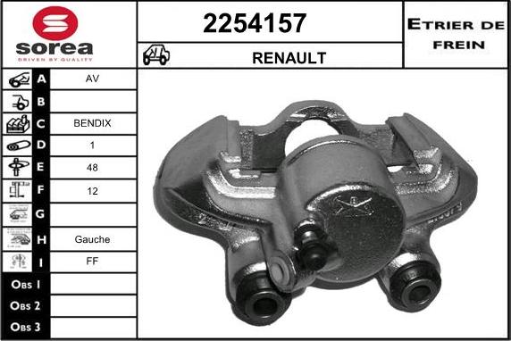 EAI 2254157 - Pinza freno autozon.pro