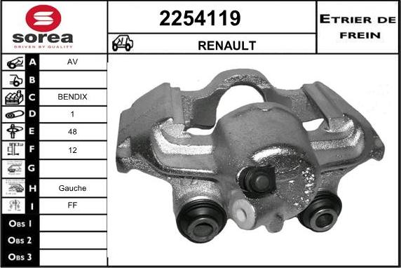 EAI 2254119 - Pinza freno autozon.pro