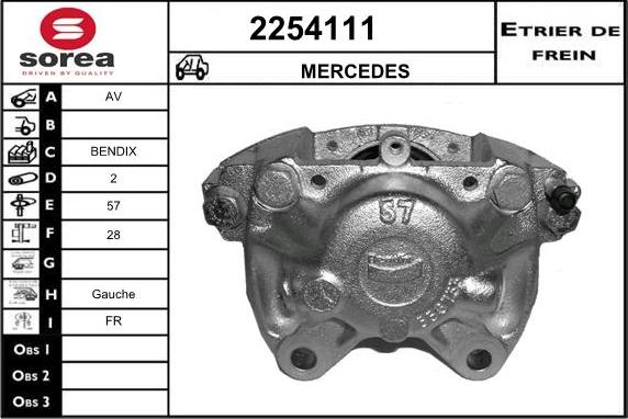 EAI 2254111 - Pinza freno autozon.pro