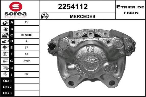 EAI 2254112 - Pinza freno autozon.pro