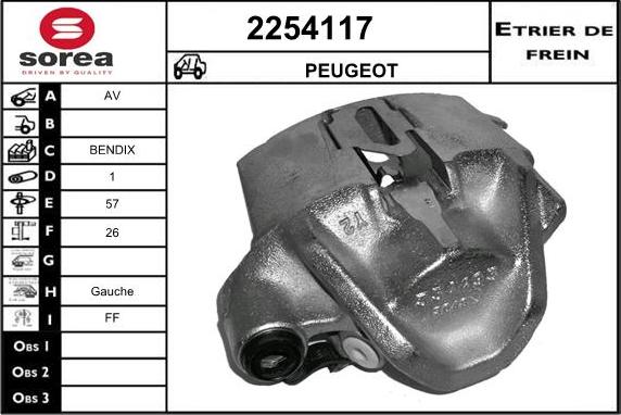 EAI 2254117 - Pinza freno autozon.pro