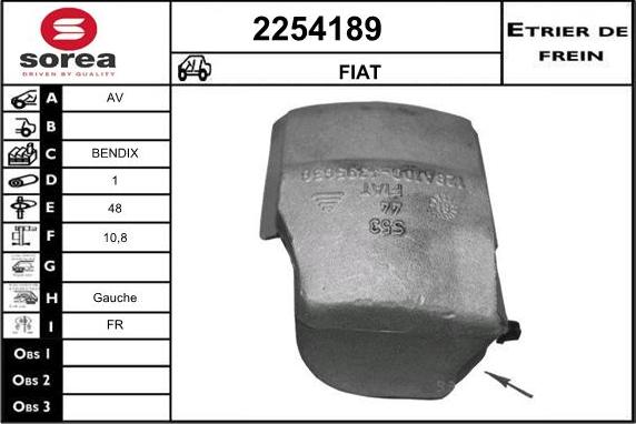 EAI 2254189 - Pinza freno autozon.pro