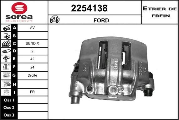 EAI 2254138 - Pinza freno autozon.pro