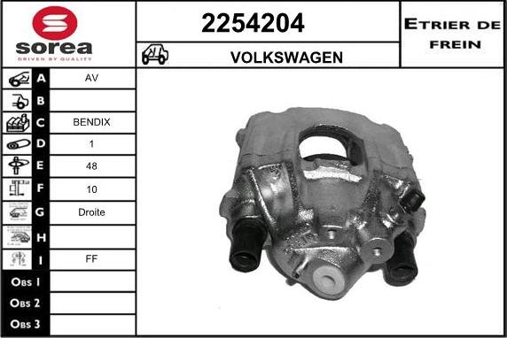 EAI 2254204 - Pinza freno autozon.pro