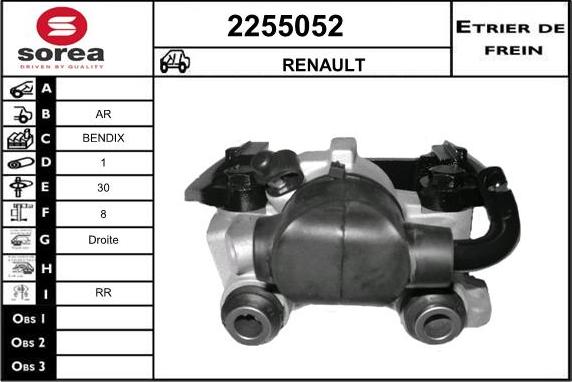 EAI 2255052 - Pinza freno autozon.pro