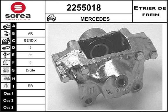 EAI 2255018 - Pinza freno autozon.pro