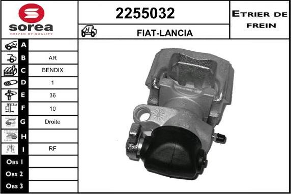 EAI 2255032 - Pinza freno autozon.pro