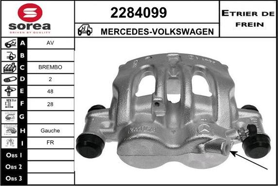 EAI 2284099 - Pinza freno autozon.pro