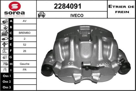 EAI 2284091 - Pinza freno autozon.pro