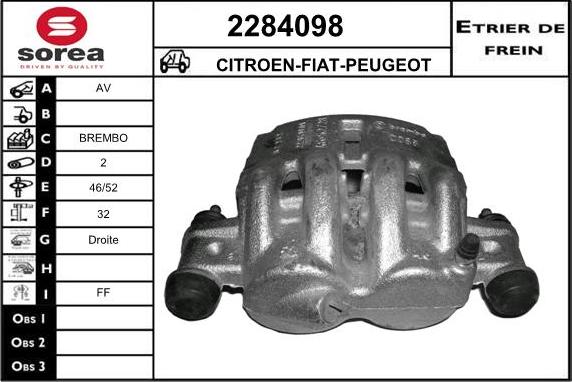 EAI 2284098 - Pinza freno autozon.pro