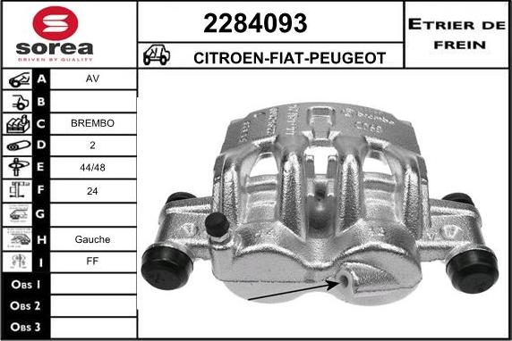 EAI 2284093 - Pinza freno autozon.pro