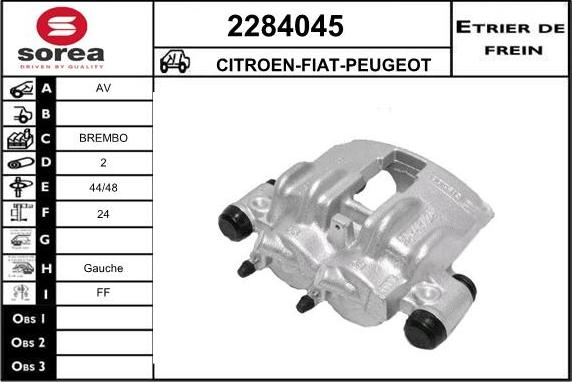 EAI 2284045 - Pinza freno autozon.pro