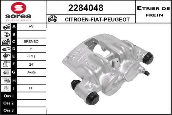 EAI 2284048 - Pinza freno autozon.pro