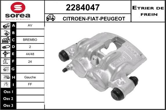 EAI 2284047 - Pinza freno autozon.pro