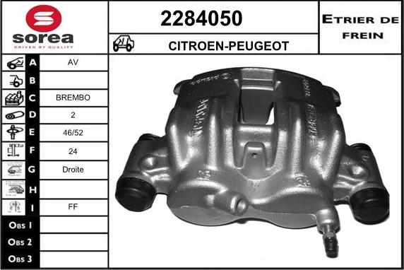 EAI 2284050 - Pinza freno autozon.pro