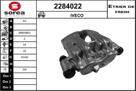 EAI 2284022 - Pinza freno autozon.pro