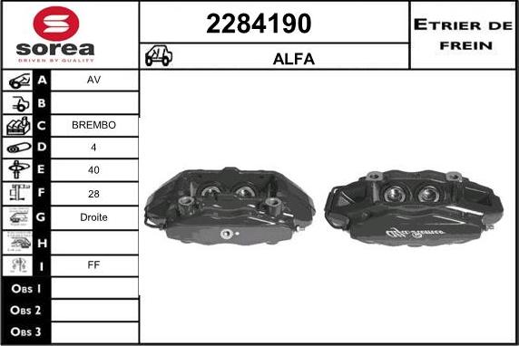 EAI 2284190 - Pinza freno autozon.pro