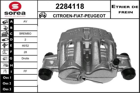 EAI 2284118 - Pinza freno autozon.pro