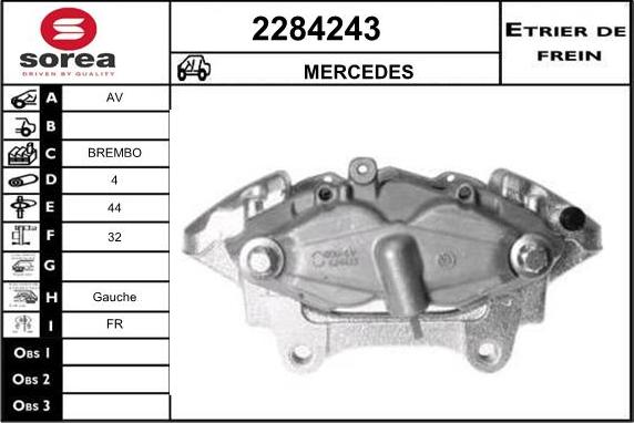 EAI 2284243 - Pinza freno autozon.pro