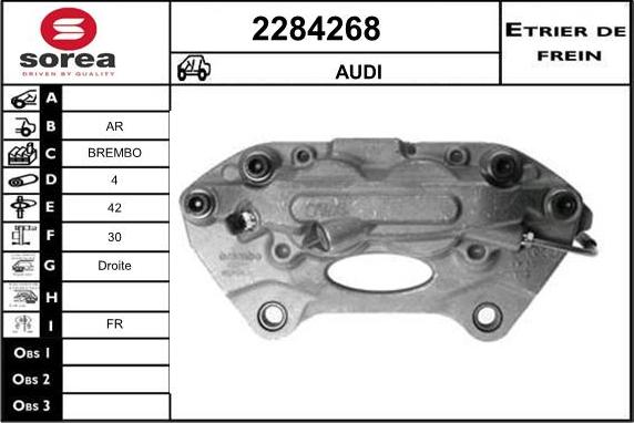 EAI 2284268 - Pinza freno autozon.pro