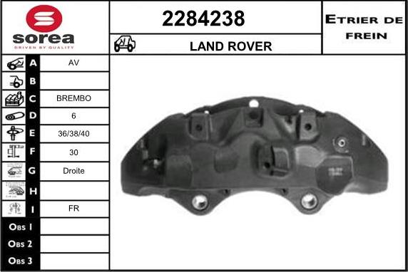 EAI 2284238 - Pinza freno autozon.pro