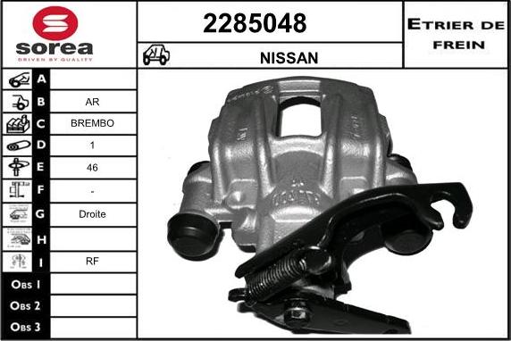 EAI 2285048 - Pinza freno autozon.pro