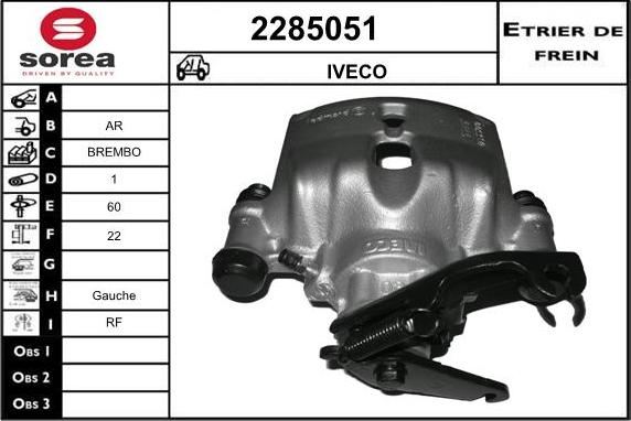 EAI 2285051 - Pinza freno autozon.pro