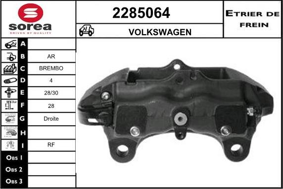 EAI 2285064 - Pinza freno autozon.pro