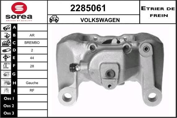 EAI 2285061 - Pinza freno autozon.pro