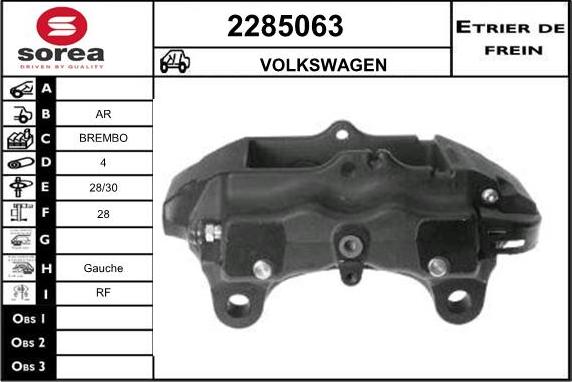 EAI 2285063 - Pinza freno autozon.pro