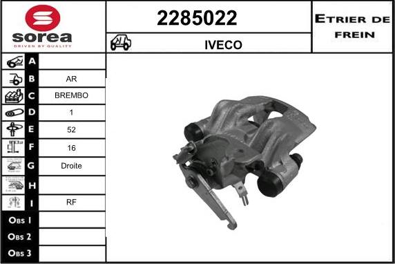 EAI 2285022 - Pinza freno autozon.pro