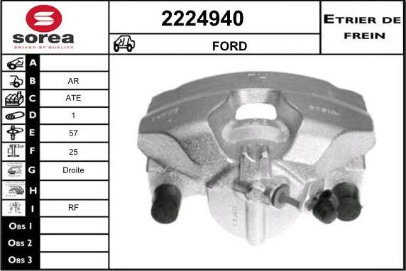 EAI 2224940 - Pinza freno autozon.pro