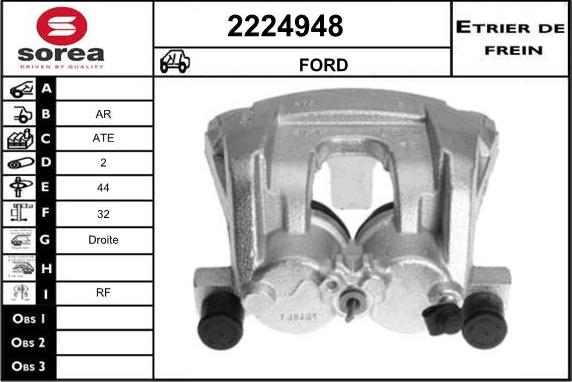 EAI 2224948 - Pinza freno autozon.pro