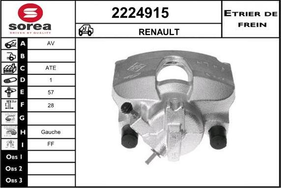 EAI 2224915 - Pinza freno autozon.pro