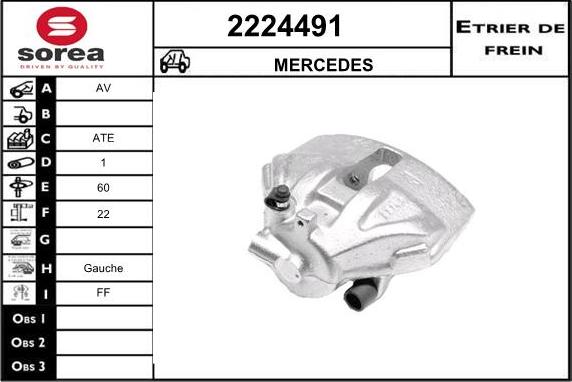 EAI 2224491 - Pinza freno autozon.pro