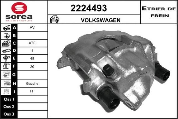 EAI 2224493 - Pinza freno autozon.pro