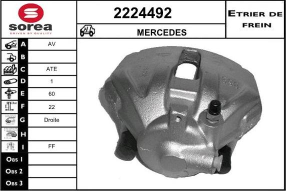 EAI 2224492 - Pinza freno autozon.pro