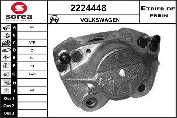 EAI 2224448 - Pinza freno autozon.pro